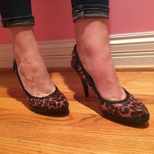 Bandolino Leopard Heels